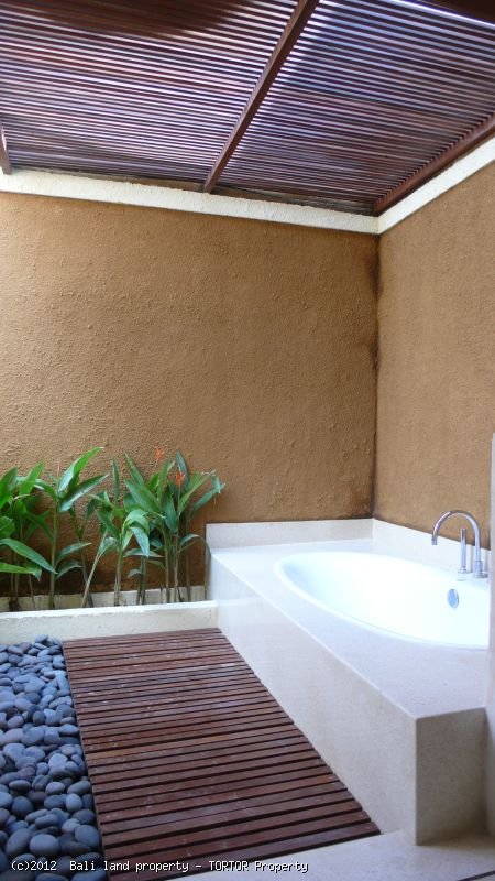 Tropical 4 bedroom villa for sale Seminyak pool bar