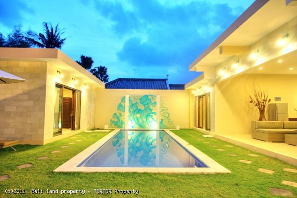 Bali Seminyak villa property for sale 3 bedrooms modern designed