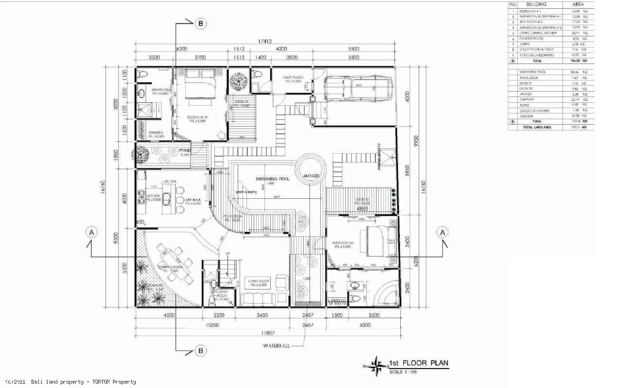 Seminyak off plan villas 2.5 bedroom 30 years extendable leasehold