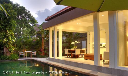 Contemporary style 2 bedroom villa luxury interior rental goldmine - $325,000